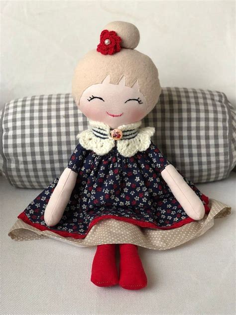 Baby First Cloth Doll Dress Up Rag Doll Toddlers Toy Soft Etsy Rag