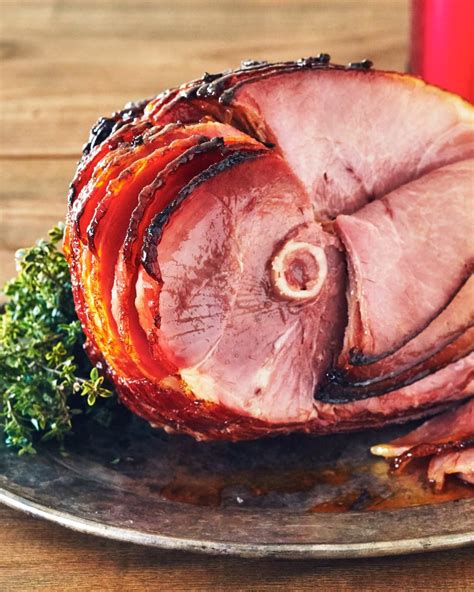 How To Make Thanksgiving Honey Glazed Ham In The Slow Cooker Recipe