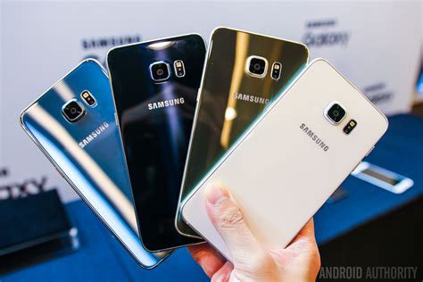 Samsung Galaxy S6 Edge Color Comparison