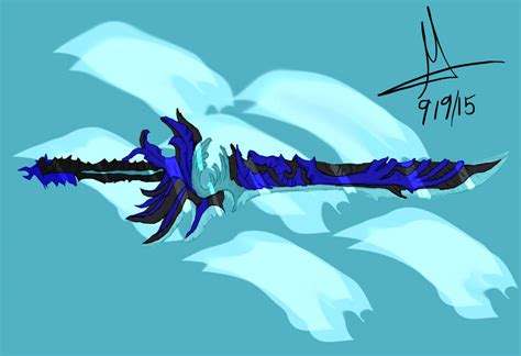 Blue Sword By Lacie Buncat On Deviantart