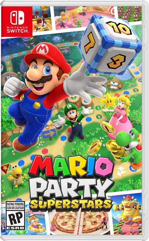 Mario Party Superstars Boxart Screenshots Art
