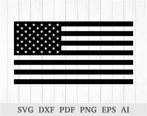 American Flag Svg Usa Flag Svg 4th Of July Svg American Etsy