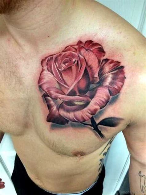 Rose On Chest Tattoo Arm Tattoo Sites