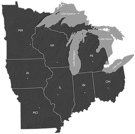 Midwest Region Map Us Climate Resilience Toolkit