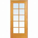 Custom glass etching for interior glass doors. MMI Door 24 in. x 80 in. Right Handed Unfinished Pine Wood ...