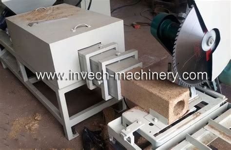 Offer the latest technology in the woodworking machinery industry. Two Heads Wood Sawdust/Chips block machine/compress machine--E-mail: linda_q@invech-machinery ...