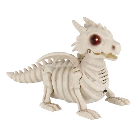 Seasons Animated Dragon Skeleton Halloween Decor Shop Seasonal Decor