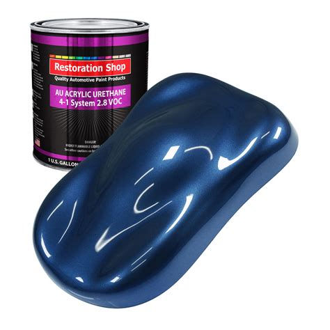 Acrylic Urethane Paint Sapphire Blue Metallic — Tcp Global