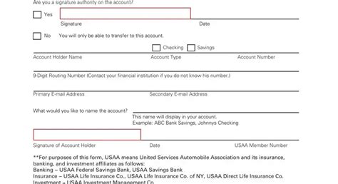 Usaa Transfer Form ≡ Fill Out Printable Pdf Forms Online