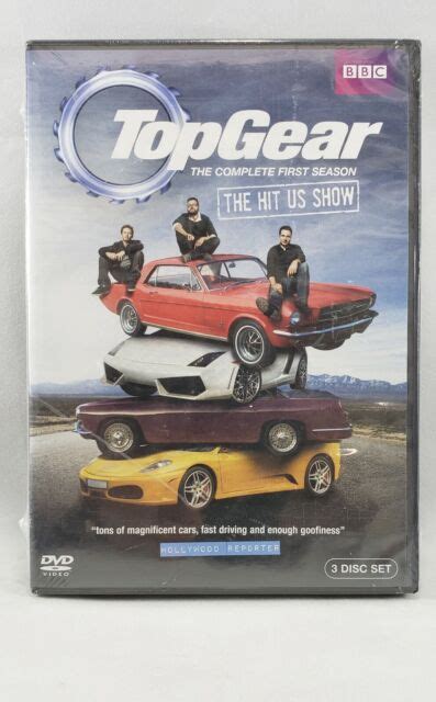 New Bbc Top Gear Usa The Complete First Season Dvd 2011 3 Disc