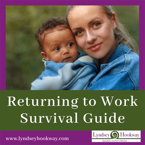 Returning To Work Survival Guide Lyndsey Hookway