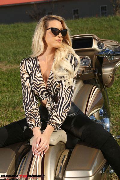 Shannon Davidson Born To Ride Babe Of The Week 84 Born To Ride Motorcycle Magazine
