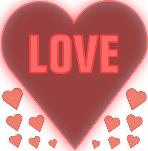 Clipart - Love in a heart