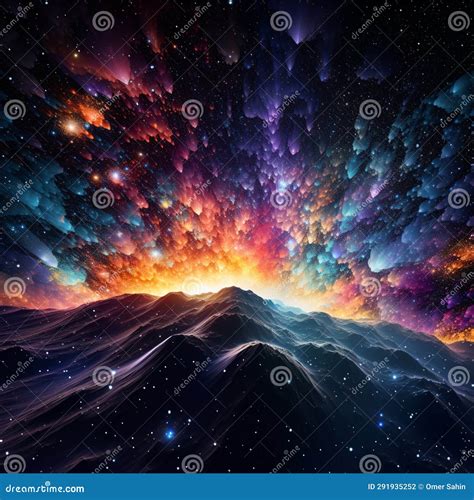 Cosmic Symphony: a Mesmerizing Celestial Event Stock Photo - Image of