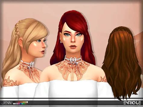40 Best Maxis Match Female Hair Cc For The Sims 4 2022 Update Sims