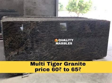 Multi Tiger Granite At Rs 60 Square Feet Makrana White Marble In