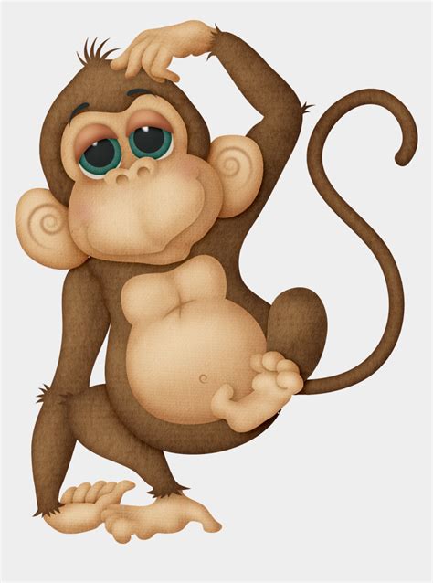 Baby Monkey Cartoon Clipartsco