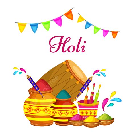 Holi Festival Clipart Transparent Png Hd Happy Holi Festival Modern