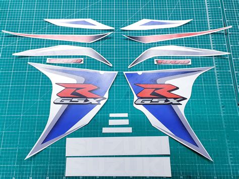 Zen Graphics Suzuki Gsx R 1000 K8 2007 2008 Replacement Decals