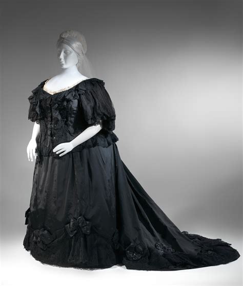 Queen Victorias Silk Dress British 1894 95 Metropolitan Museum Of