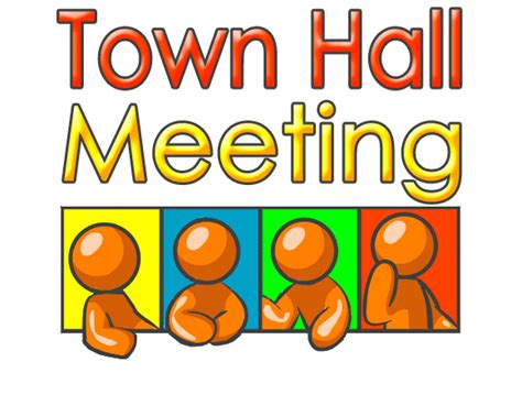 Townhall Meeting August 30th Church Of Peace