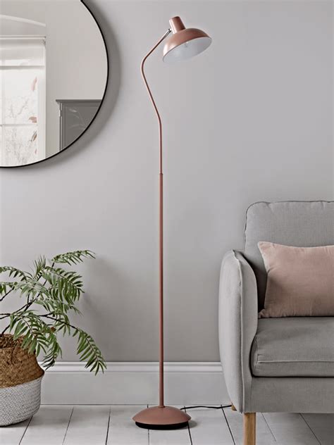 Maybe you would like to learn more about one of these? Blush & Silver Floor Lamp | Modern floor lamps, Silver ...