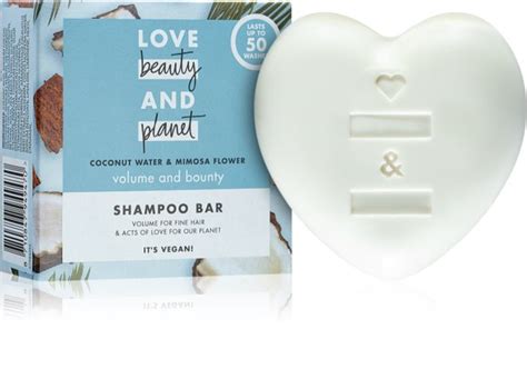 Love Beauty And Planet Volume And Bounty Barre De Shampoing Pour Le