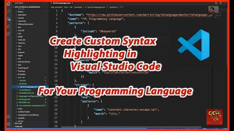 Create Custom Syntax Highlighting In Vs Code Programming Language Software Coding Tutorials