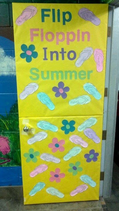 Pin By Brenda Browne On Summer Door Decorations Classroom Summer