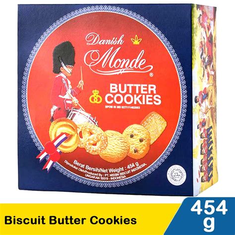 Monde Biscuit Butter Cookies Klg 454g Klikindomaret