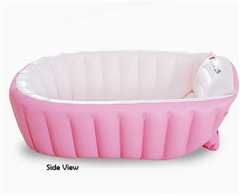 Debating which bathtub or bath seat is best for your baby? Buy Inflatable Baby Bathtub Spa Portable Infant Toddler ...