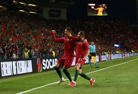 Soccer showman cristiano ronaldo scored his 99th goal for portugal as the defending champions qualified for the uefa euro 2020 finals. Portugal Donates Half Of Euro 2020 Qualifying Prize Money To Support Amateur Football