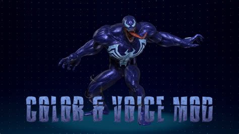 Venom Color And Voice Mod For Mvci By Fewtch On Deviantart