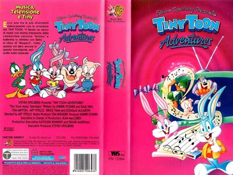 Tiny Toon Adventures Musica Televisione E Tiny 2002 Vhs Warner