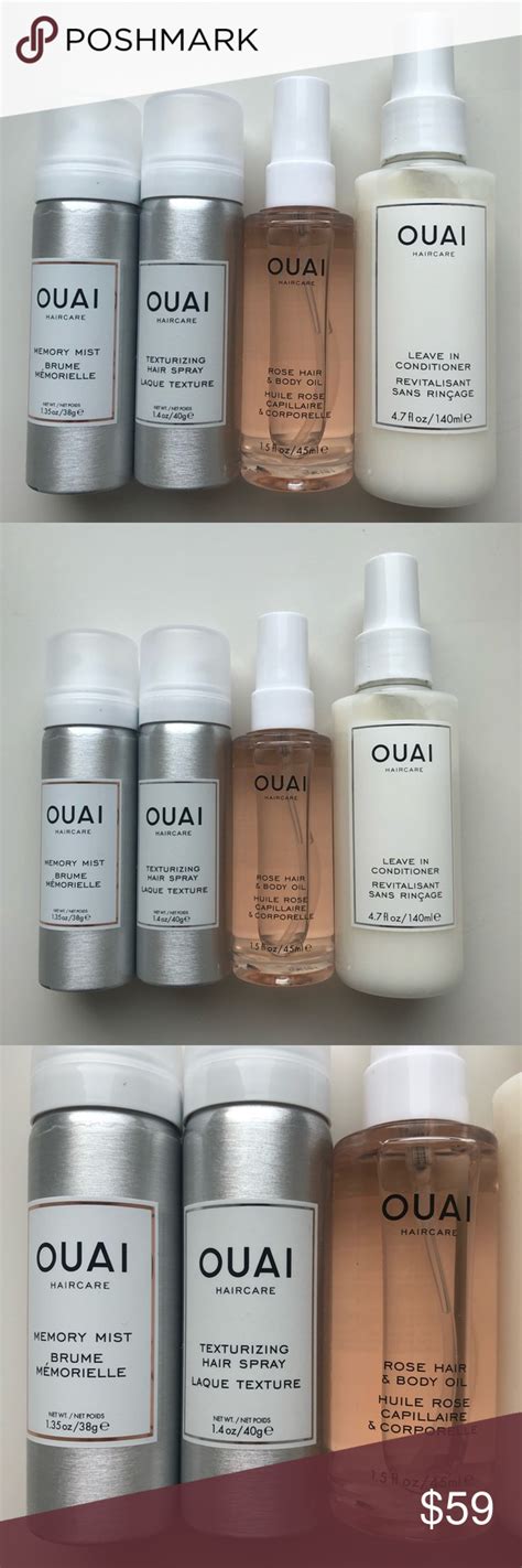 Shop ouai's hair oil at sephora. NWT *FULL SIZE* Ouai Product Bundle NWT | Ouai hair, Ouai ...