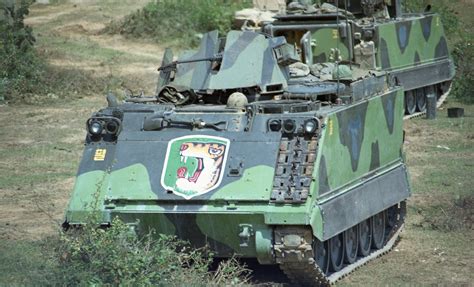 M113 Apc Of The Republic Of Korea Army Tiger Division In Vietnam