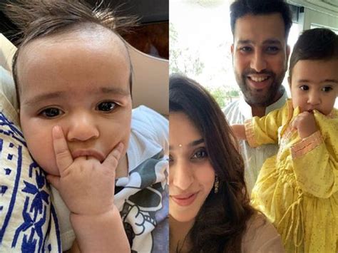 Ms dhoni daughter ziva dhoni taking rishabh pant hindi lessons. Rohit Sharma's daughter Samaira spreads 'yellove' on ...