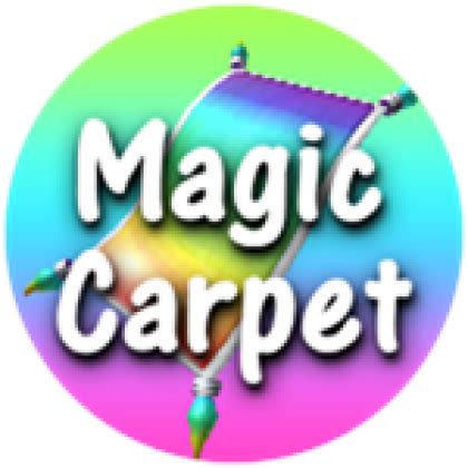 Magic Rainbow Carpet Roblox