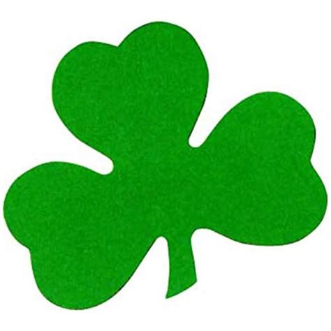 Printed Shamrock Cutout Pack Of 36 Michaels