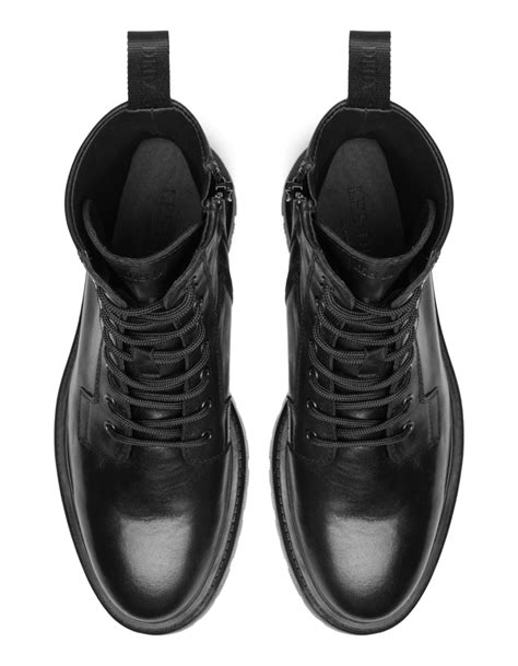 Tatum Leather Lace Up Boot Skonnord
