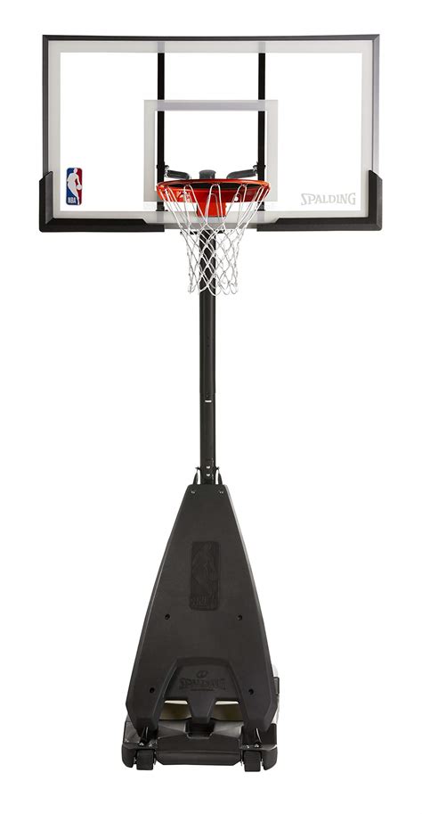 Spalding Nba Hybrid Portable Basketball System 60 Acrylic Backboard