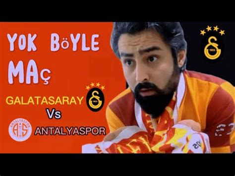 Fanatik Galatasaraylı Galatasaray Antalyaspor maçını izlerse