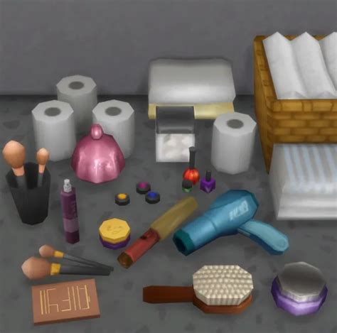 Cc For Sims 4 Bathroom Clutter Part 2 Sims 4 Sims Sims 4 City Living