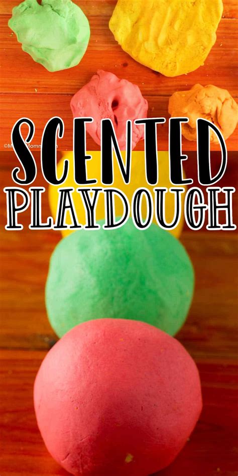 Scented Homemade Playdough Recipe Done In Under 15 Minutes