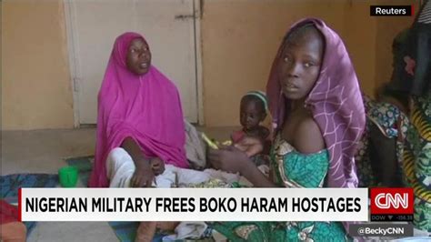 nigeria rescued boko haram hostages moved to new location cnn