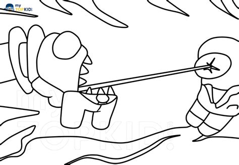 Among Us Coloring Pages - Coloring Home