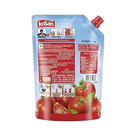 Kissan Fresh Tomato Ketchup 2 Kg Shopping First