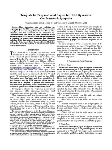 The elements of typographic style. Ieee Letter Word Template | Page Layout | Note (Typography)