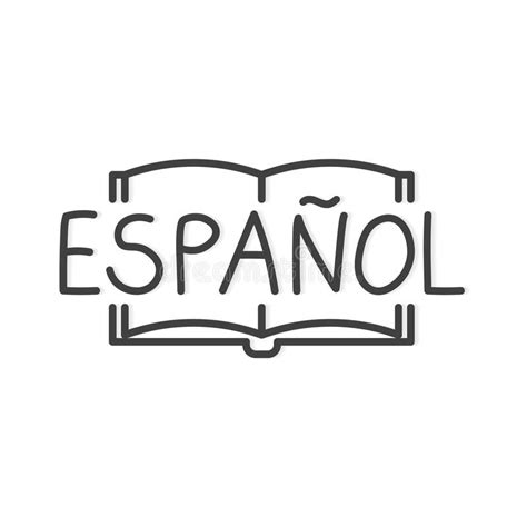 Apprentissage Espanol Espagnol Illustration De Vecteur Illustration