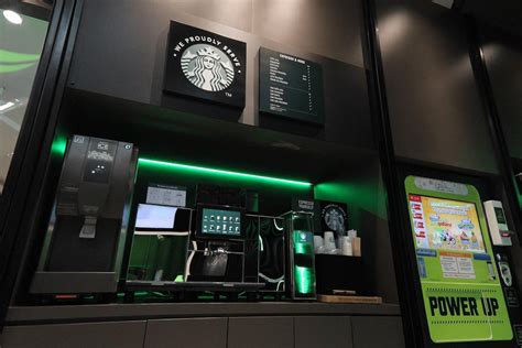 starbucks first ever coffee vending machine in bangkok lets you be your own barista vf